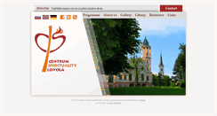 Desktop Screenshot of csloyola.eu